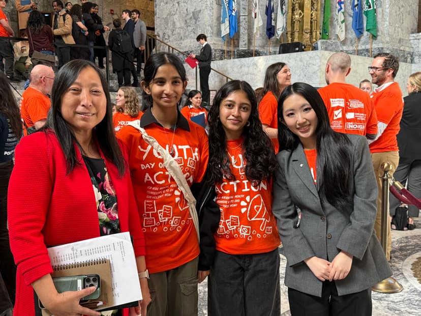 Group photo at the Capitol